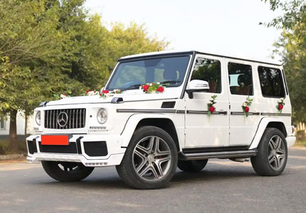 Mercedes G-Wagon Wedding Car